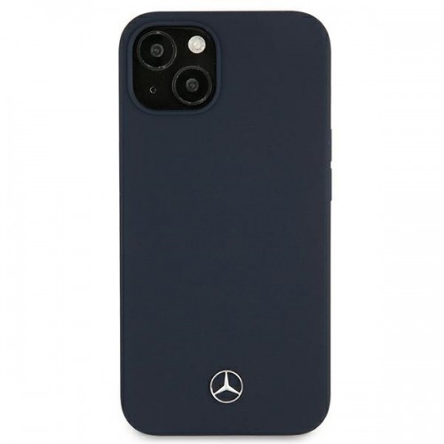 Mercedes MEHCP13SSILNA iPhone 13 mini 5,4" granatowy|navy hardcase Silicone Line image 2