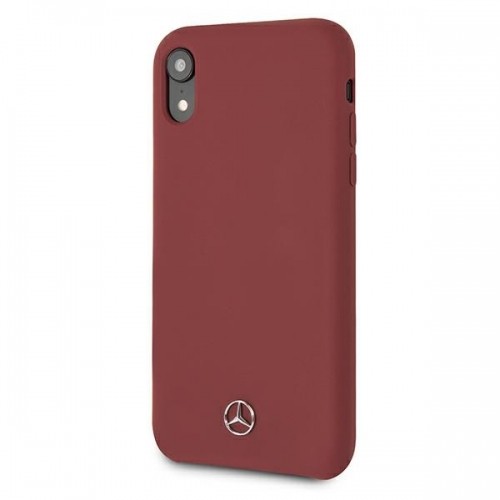 Mercedes MEHCI61SILRE iPhone Xr czerwony|red hardcase Silicone Line image 2