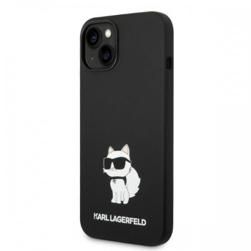 Karl Lagerfeld KLHMP14MSNCHBCK iPhone 14 Plus 6,7" hardcase czarny|black Silicone Choupette MagSafe image 2