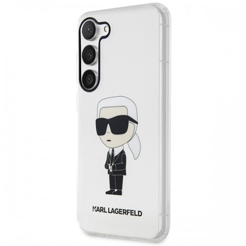 Karl Lagerfeld KLHCS23SHNIKTCT S23 S911 transparent hardcase Ikonik Karl Lagerfeld image 2