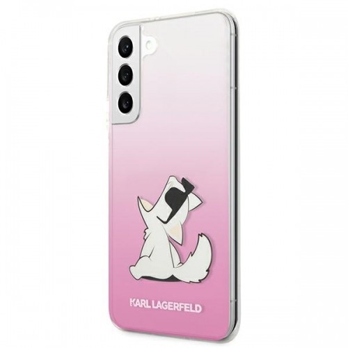 Karl Lagerfeld KLHCS22MCFNRCPI S22+ S906 hardcase różowy|pink Choupette Eat image 2