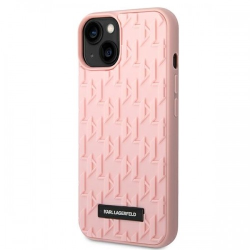 Karl Lagerfeld KLHCP14MRUPKLPP iPhone 14 Plus 6,7" hardcase różowy|pink 3D Monogram image 2