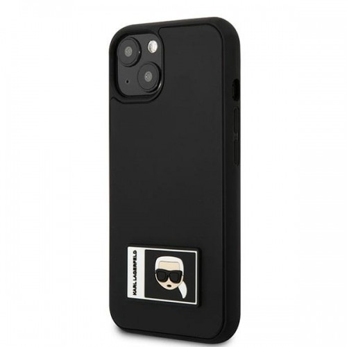 Karl Lagerfeld KLHCP13S3DKPK iPhone 13 mini 5,4" czarny|black hardcase Ikonik Patch image 2