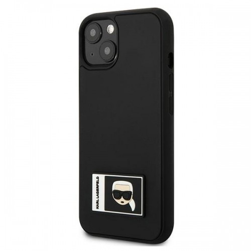 Karl Lagerfeld KLHCP13M3DKPK iPhone 13 6,1" czarny|black hardcase Ikonik Patch image 2