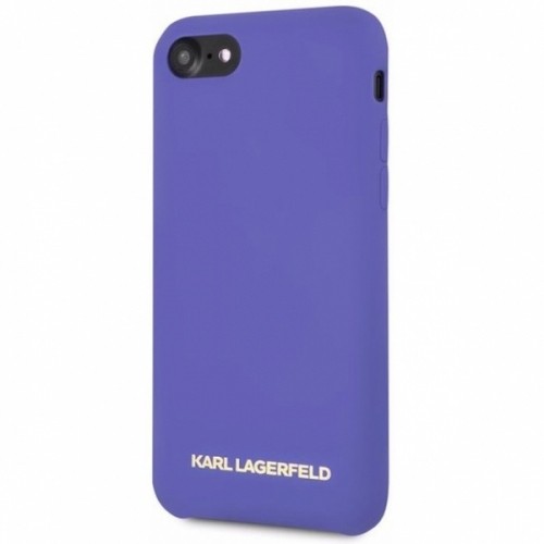 Karl Lagerfeld KLHCI8SLVOG iPhone 7|8 SE 2020 | SE 2022 hardcase fioletowy|purple Silicone image 2