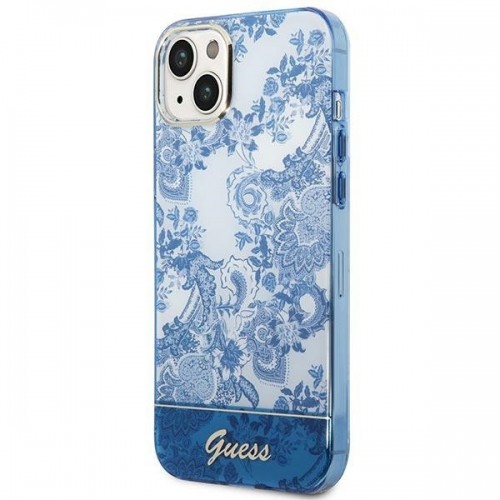 Guess GUHCP14MHGPLHB iPhone 14 Plus 6,7" niebieski|blue hardcase Porcelain Collection image 2
