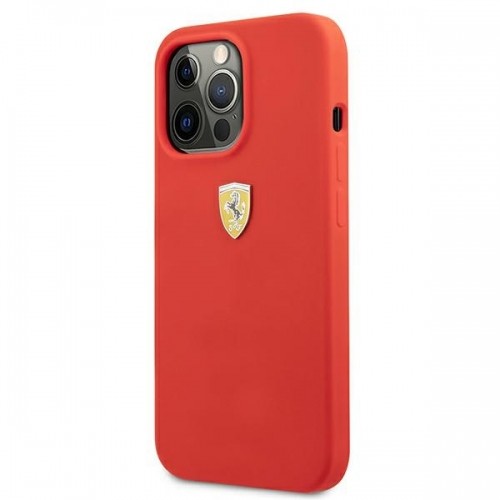 Ferrari FESSIHCP13XRE iPhone 13 Pro Max 6,7" czerwony|red hardcase Silicone image 2