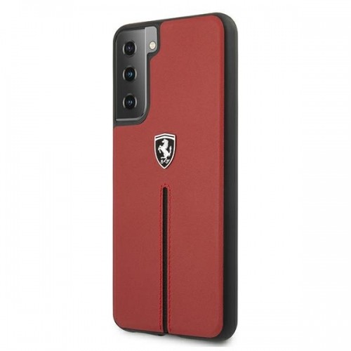 Ferrari FEOSIHCS21SRE S21 G991 czerwony|red hardcase Off Track Leather Nylon Stripe image 2