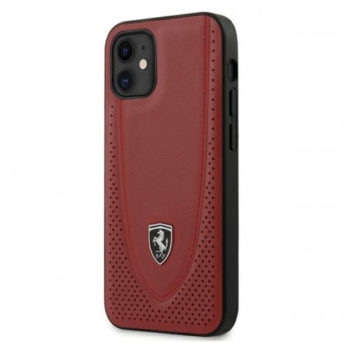 Ferrari FEOGOHCP12SRE iPhone 12 mini 5,4" czerwony|red hardcase Off Track Perforated image 2