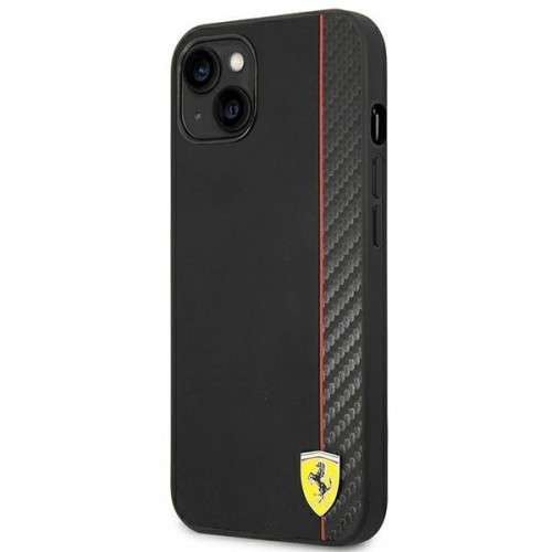 Ferrari FEHCP14SAXBK iPhone 14 6,1" czarny|black hardcase Carbon image 2