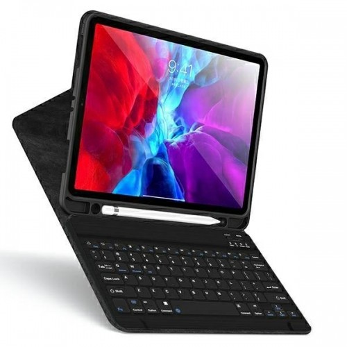 USAMS Etui Winro z klawiaturą iPad Pro 11" fioletowe etui-biała klawiatura|purple cover-white keyboard IP011YRXX03 (US-BH645) image 2