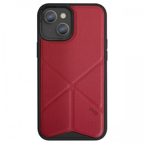 UNIQ etui Transforma iPhone 13 6,1" czerwony|coral red MagSafe image 2