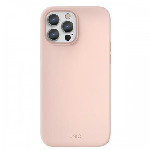 UNIQ etui Lino iPhone 13 Pro Max 6,7" różowy|blush pink image 2