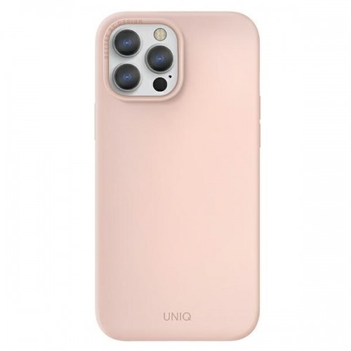 UNIQ etui Lino Hue iPhone 13 Pro | 13 6,1" różowy|blush pink MagSafe image 2