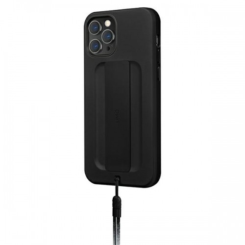 UNIQ etui Heldro iPhone 12 Pro Max 6,7" czarny|midnight black Antimicrobial image 2