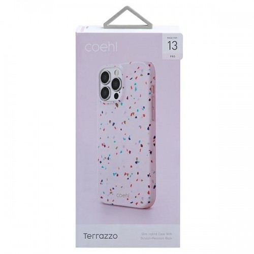 UNIQ etui Coehl Terrazzo iPhone 13 Pro | 13 6,1" różowy|blush pink image 2