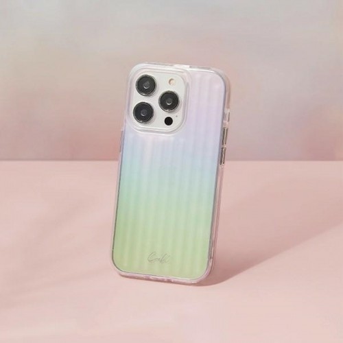 UNIQ etui Coehl Linear iPhone 14 Pro Max 6,7" opalowy|iridescent image 2