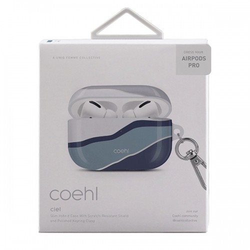 UNIQ etui Coehl Ciel AirPods Pro niebieski|twilight blue image 2