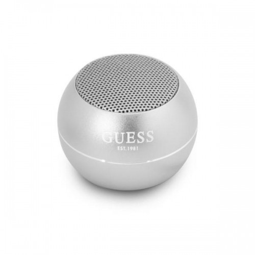 Original Bleutooth Speaker GUESS GUWSALGEG Mini grey image 2