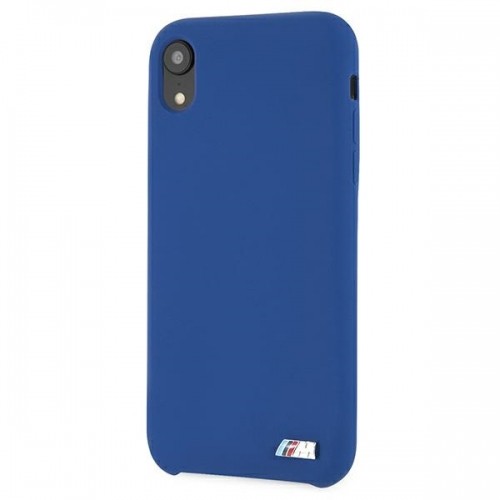 Original Case BMW Hardcase Silicone M Collection BMHCI61MSILNA  for Iphone XR Navy image 2