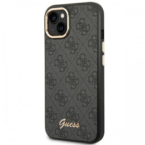 Guess PC|TPU 4G Metal Camera Outline Case for iPhone 14 Black image 2