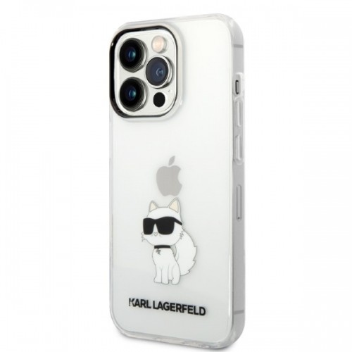 Karl Lagerfeld IML Choupette NFT Case for iPhone 14 Pro Max Transparent image 2