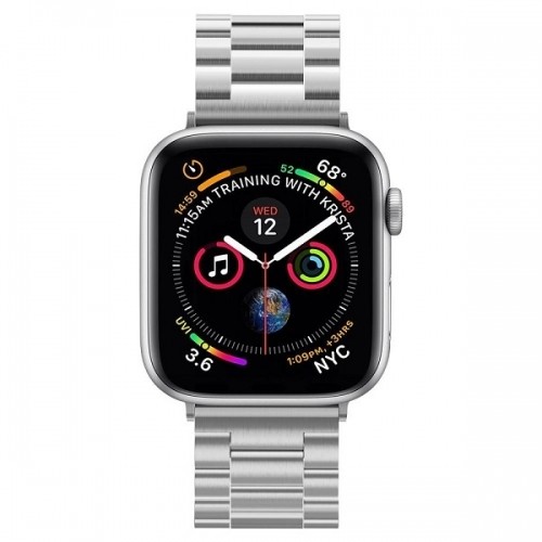 Spigen Modern Fit Band for Apple Watch  4 | 5 | 6 | 7 | SE 42 | 44 | 45 mm silver image 2