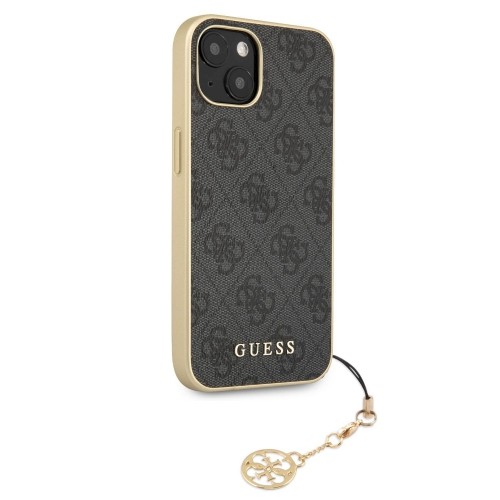 GUHCP13MGF4GGR Guess 4G Charms Cover for iPhone 13 Grey image 2