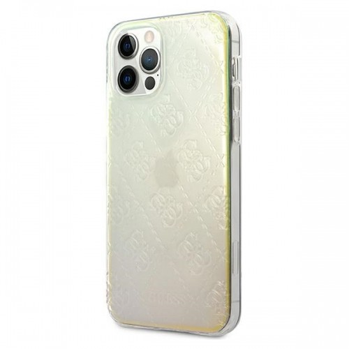 GUHCP12M3D4GIRBL Guess 3D Raised Cover for iPhone 12|12 Pro 6.1 Iridescent image 2