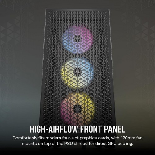 Corsair 3000D RGB AIRFLOW Datora korpuss image 2