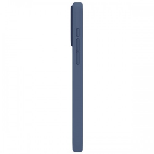 UNIQ etui Lino Hue iPhone 15 Pro Max 6.7" Magclick Charging granatowy|navy blue image 2