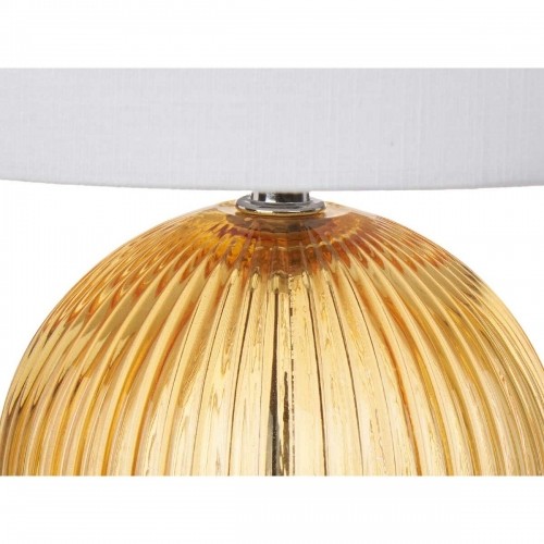 Desk lamp Stripes 40 W Amber Crystal 25,5 x 43,5 x 25,5 cm (4 Units) image 2