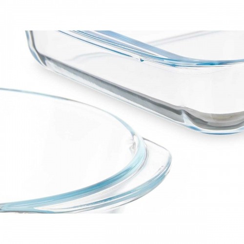 Set of trays Transparent Borosilicate Glass 800 ml 1,8 L (6 Units) image 2