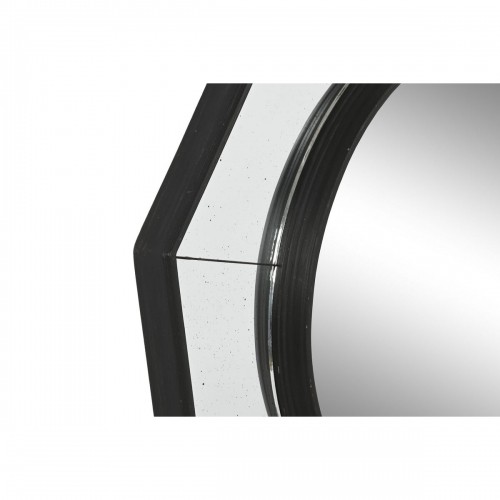 Настенное зеркало Home ESPRIT Чёрный Позолоченный Деревянный Отделка состаренная 65 x 5 x 65 cm image 2