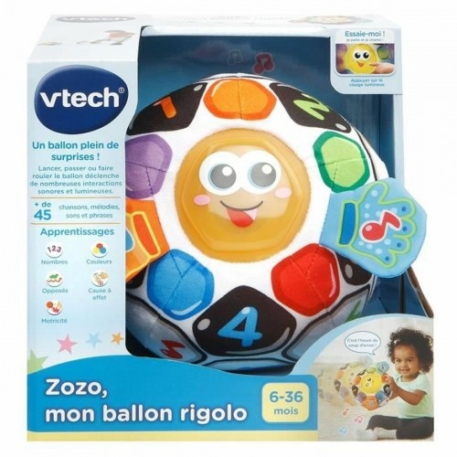 Мяч Vtech Baby Zozo, My Funny Ball (FR) image 2