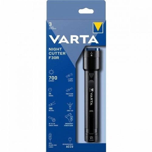 Torch LED Varta Night Cutter F30R Power Bank 700 lm image 2