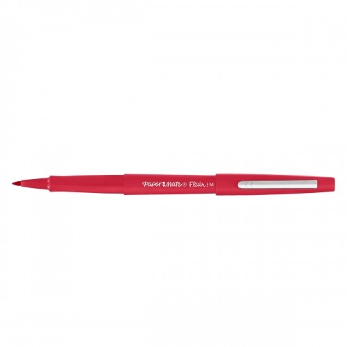 Marker pen/felt-tip pen Paper Mate Flair Medium Red (12 Units) image 2