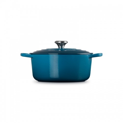 Le Creuset Чугунный горшок круглый Ø26см / 5,3л синий image 2