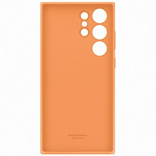 EF-PS918TOE Samsung Silicone Cover for Galaxy S23 Ultra Orange image 2