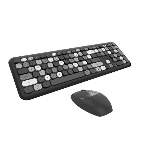 Wireless keyboard + mouse set MOFII 666 2.4G (Black) image 2