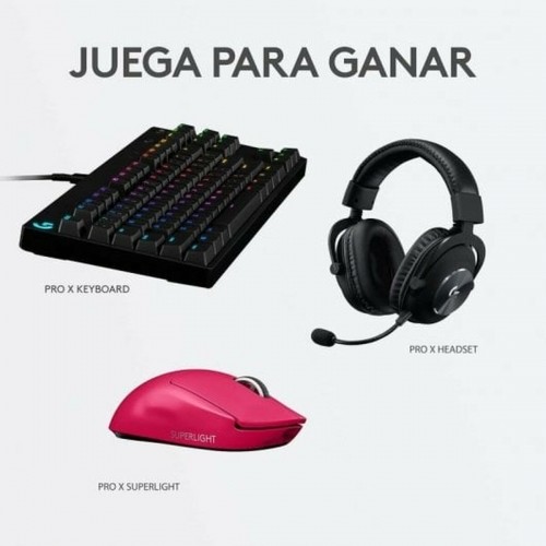 Pele Logitech  G PRO X SUPERLIGHT 2 LIGHTSPEED Rozā Fuksīns image 2