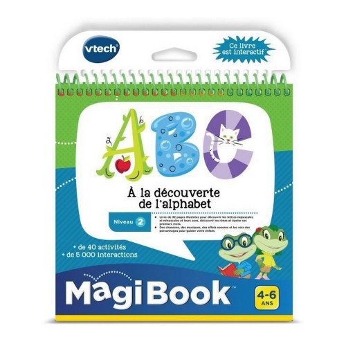 ноутбук Vtech Magibook Interactive Book  ABC, Discovering The Alphabet (FR) image 2