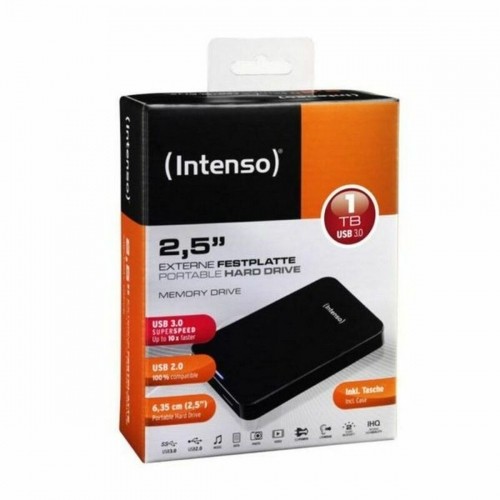 1 TB External Hard Drive and 2.5" case INTENSO Memory Drive, 1TB USB 3.0 1 TB HDD 1 TB SSD image 2