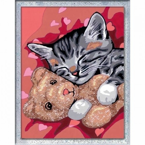 Ремесленный комплект Ravensburger Kitten and teddy bear image 2