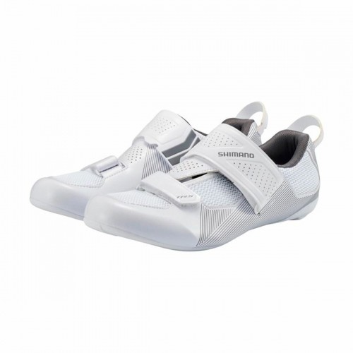Cycling shoes Shimano Tri TR501 White White/Grey image 2