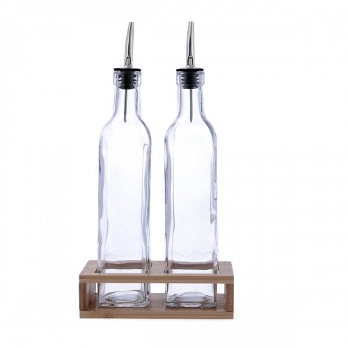 Oil and Vinegar Set Quid Naturalia Transparent Glass 550 ml image 2