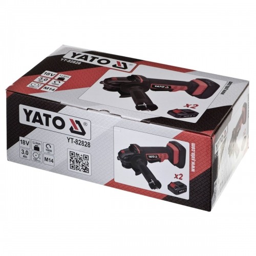 Угловая шлифовальная машина Yato YT-82828 18 V 125 mm image 2