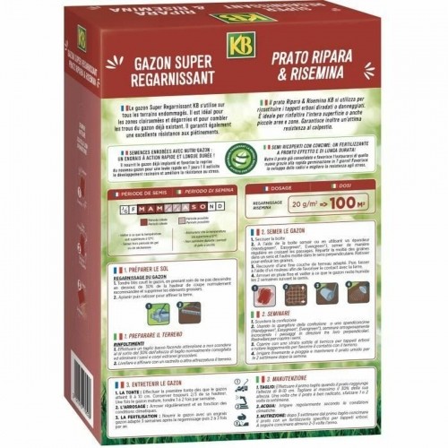 Seeds KB Kregfac100 Grass Fast 2 Kg 100 m² image 2