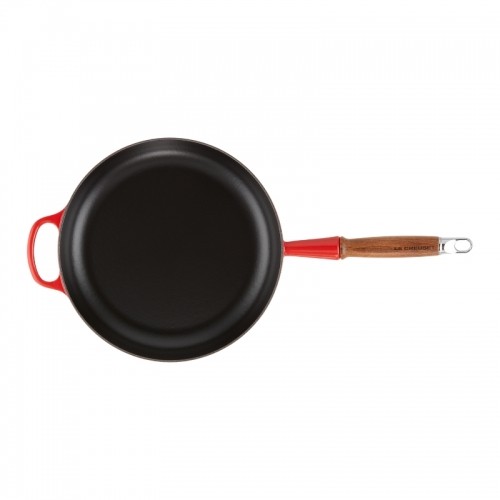 Le Creuset Čuguna panna ar koka rokturi Ø28cm sarkana image 2