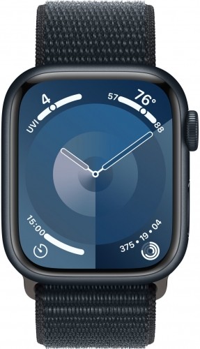 Apple Watch 9 GPS + Cellular 41mm Sport Loop, midnight (MRHU3ET/A) image 2